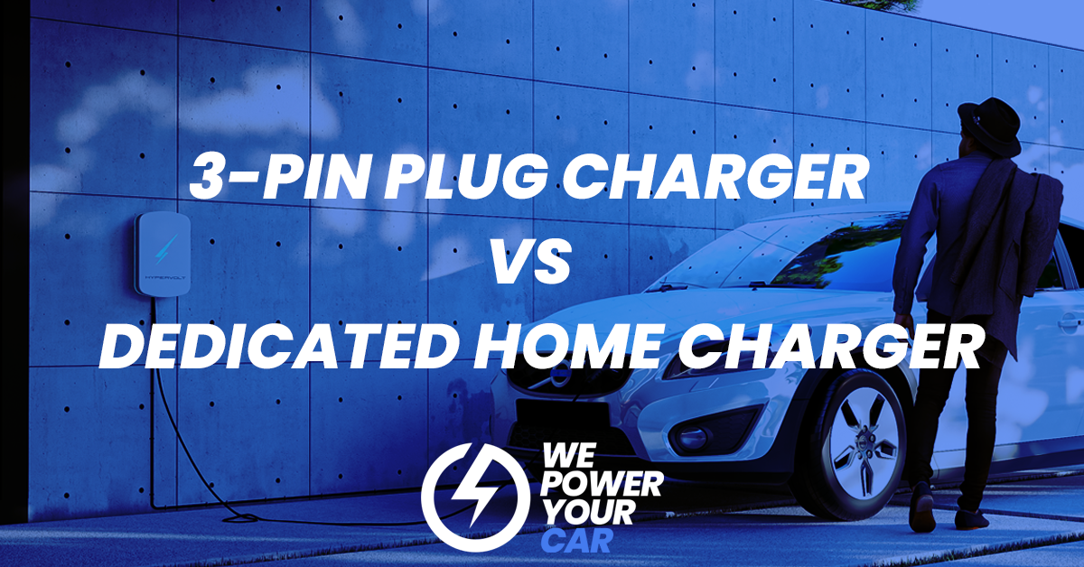 3-pin plug EV charging vs home charger