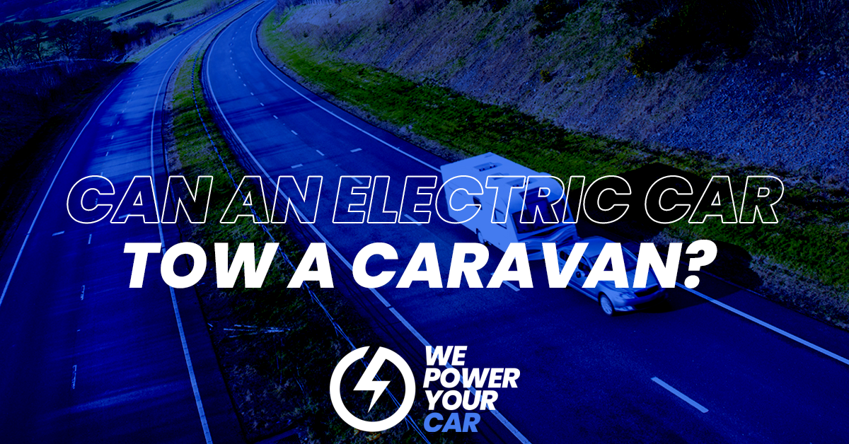 can an electric car tow a caravan