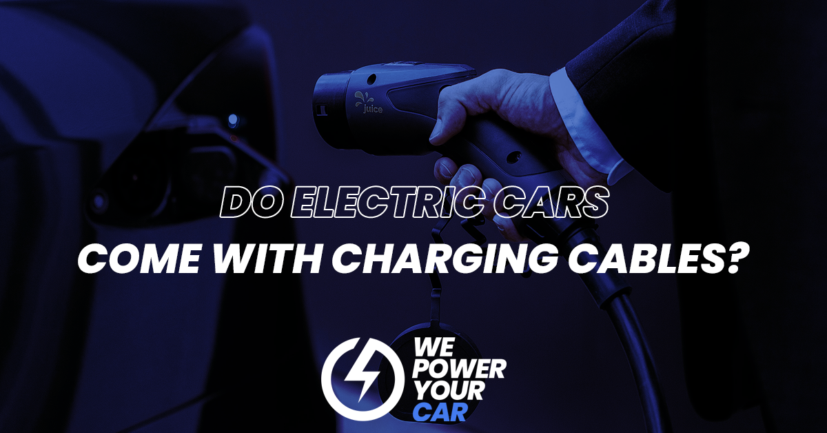 do electric cars come with charging cables