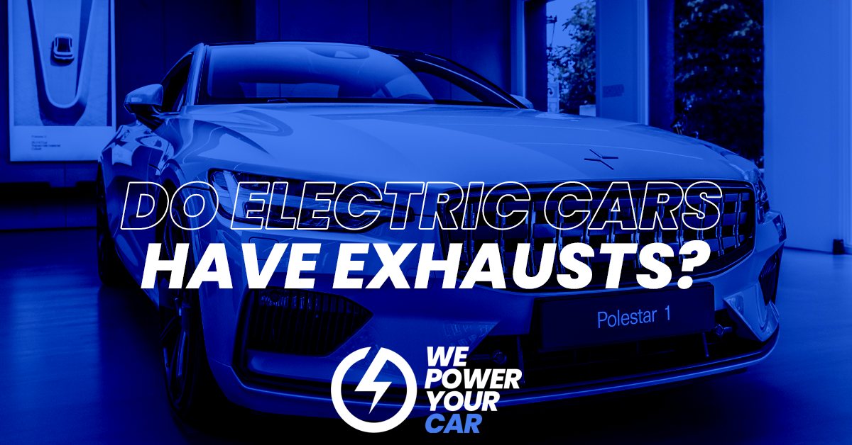 do electric cars have exhausts