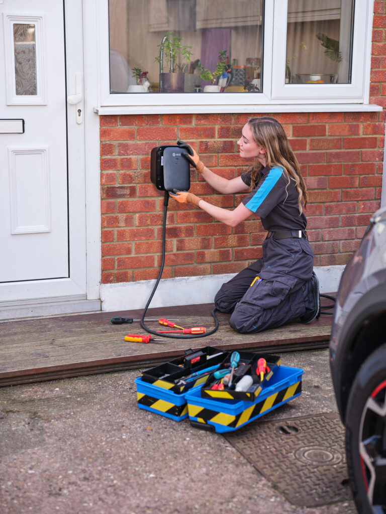 British Gas Hive EV charger