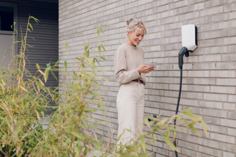 Electric vehicle charger Easee